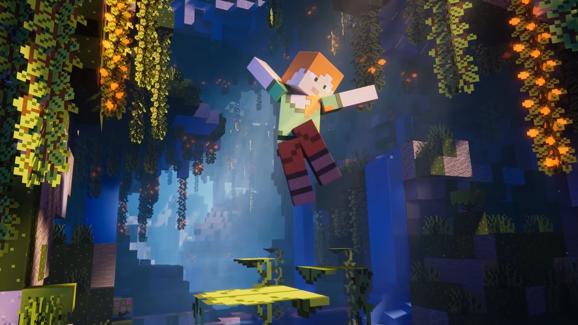 Minecraft best animations. Новости майнкрафт. Зачарованный лес майнкрафт. Квесты на серверах майнкрафт. Minecraft Caves and Cliffs.