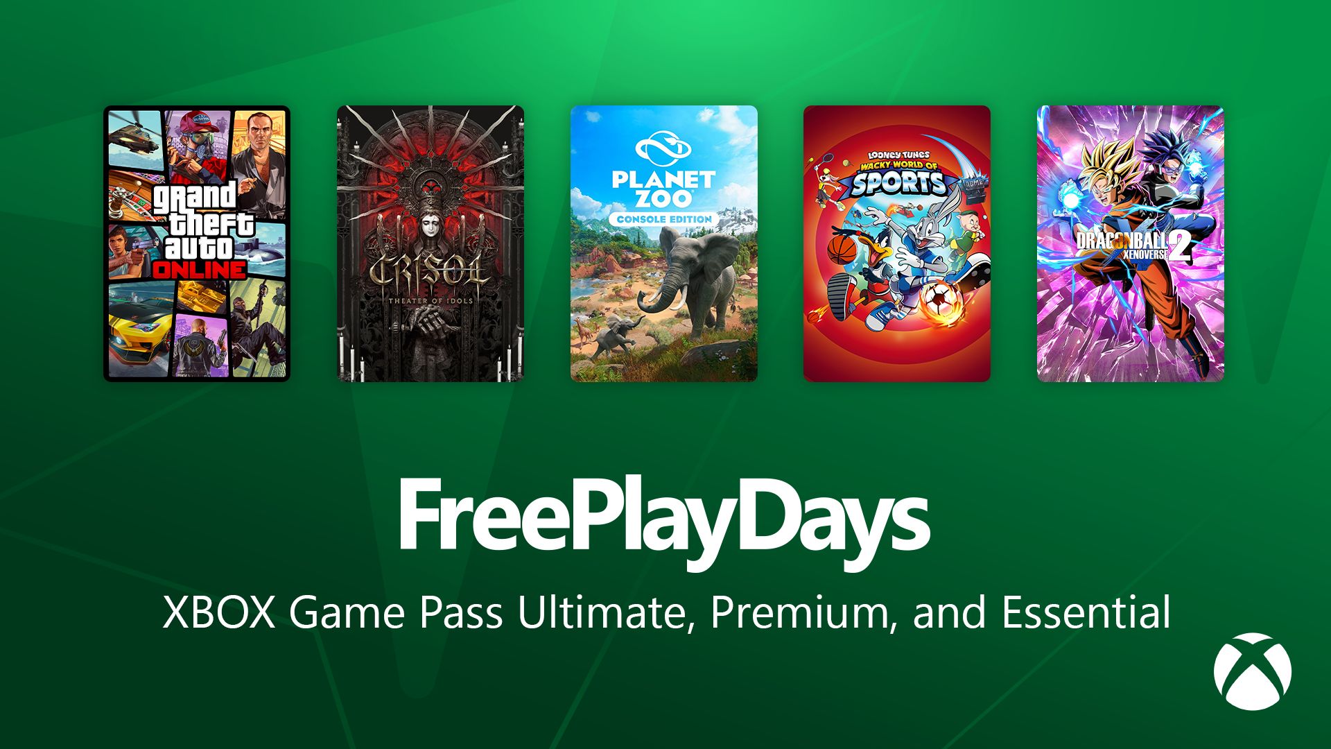 Gta Online и еще четыре игры бесплатно доступны в Free Play Days на Xbox