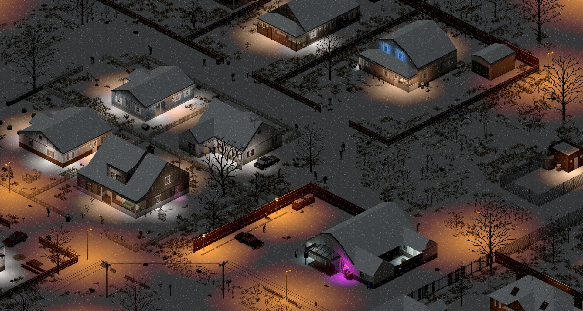Project Zomboid: выживший в разрушенном городе