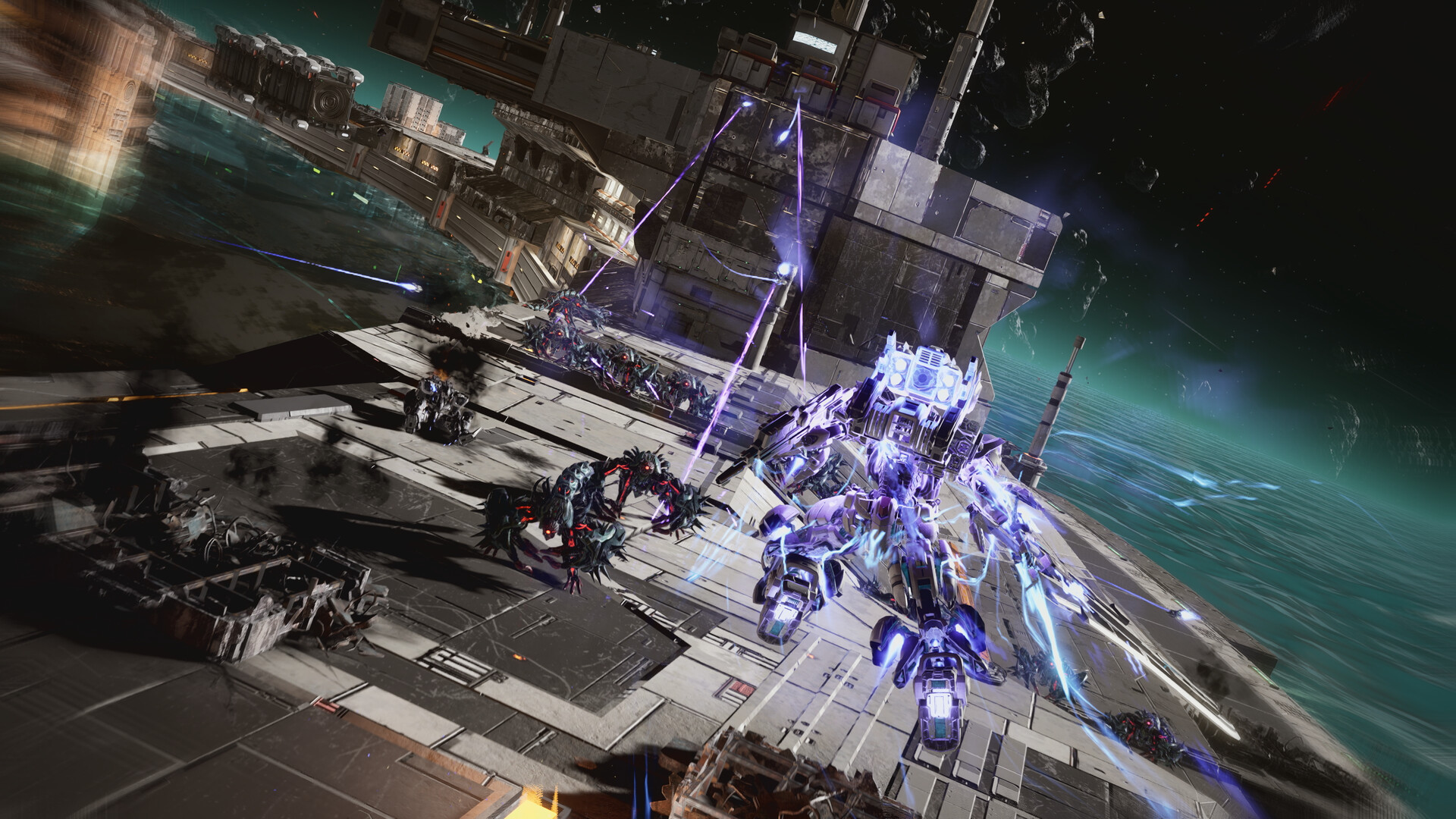 Кадр из GUNDAM ROGUE ORBIT